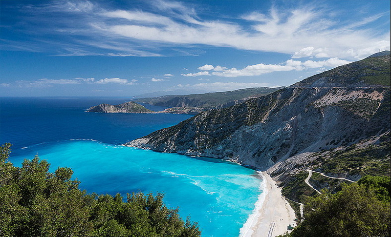  Mirtos plaža, Kefalonija 